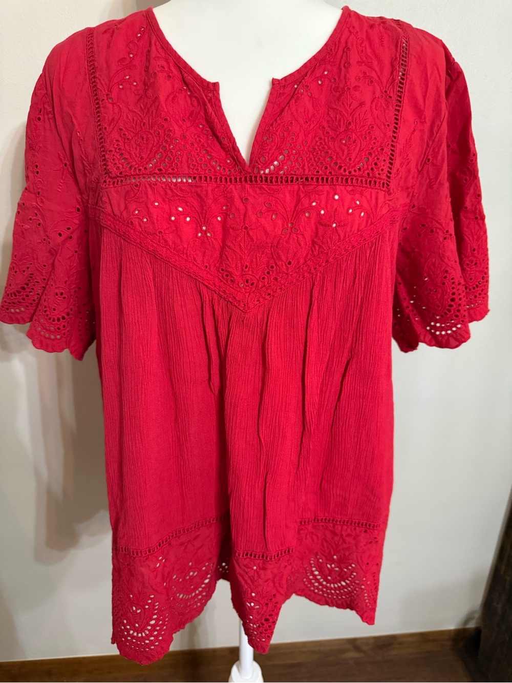 Knox Rose XXL Red Top
